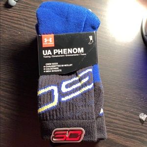 Under Armor SC30 Phenom Crew Socks 3 Pair